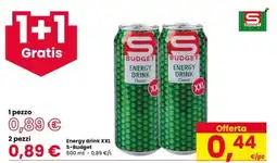 Eurospar Energy drink XXL S-Budget offerta