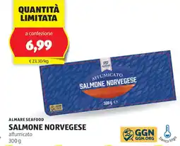 ALDI ALMARE SEAFOOD Salmone norvegese affumicato offerta
