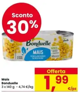 Eurospar Mais Bonduelle offerta