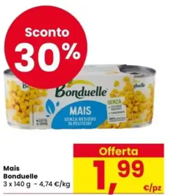Eurospar Mais Bonduelle offerta