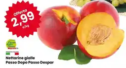 Eurospar Nettarine gialle Passo Dopo Passo Despar offerta