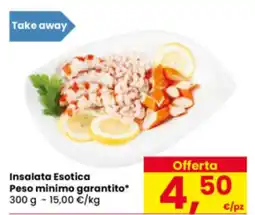 Eurospar Insalata Esotica Peso minimo garantito offerta