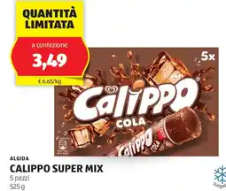ALDI ALGIDA Calippo super mix 5 pezzi offerta