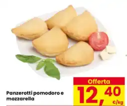 Eurospar Panzerotti pomodoro e mozzarella offerta