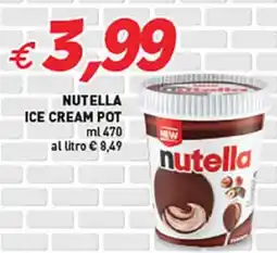 Coal Nutella ice cream pot offerta