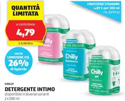 ALDI CHILLY DETERGENTE INTIMO offerta
