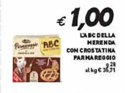 Coal L'abc della merenda con crostatina parmareggio offerta