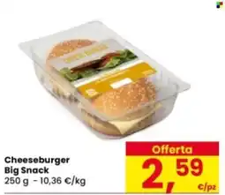 Eurospar Cheeseburger Big Snack offerta