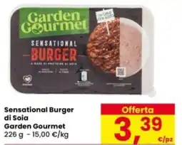 Eurospar Sensational Burger di Soia Garden Gourmet offerta