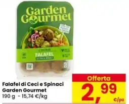 Eurospar Falafel di Ceci e Spinaci Garden Gourmet offerta