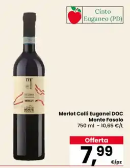 Eurospar Merlot Colli Euganei DOC Monte Fasolo offerta