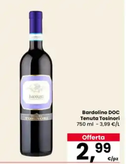 Eurospar Bardolino DOC Tenuta Tosinori offerta