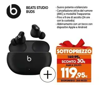 Beats by dr. dre studio buds