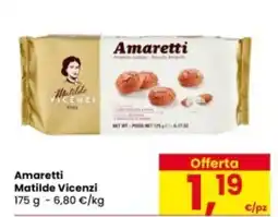 Eurospar Amaretti Matilde Vicenzi offerta