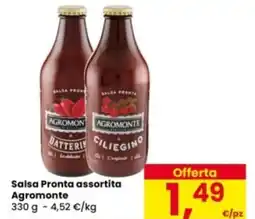 Eurospar Salsa Pronta assortita Agromonte offerta