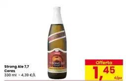 Eurospar Strong Ale 7,7 Ceres offerta