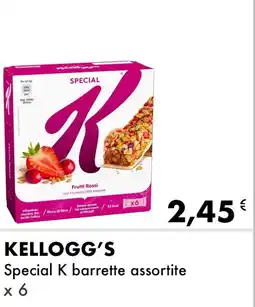 Iper Tosano KELLOGG'S Special K barrette assortite x 6 offerta