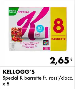 Iper Tosano KELLOGG'S Special K barrette fr. rossi/ciocc. x 8 offerta