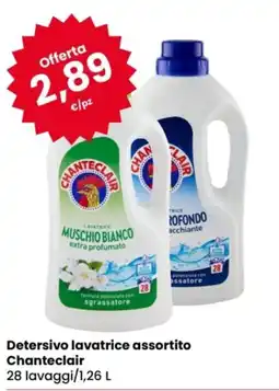 Eurospar Detersivo lavatrice assortito Chanteclair offerta
