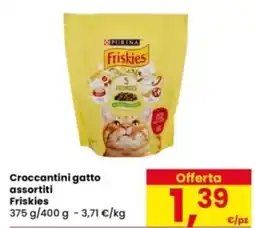 Eurospar Croccantini gatto assortiti Friskies offerta