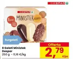 Eurospar 8 Gelati Ministek Despar offerta