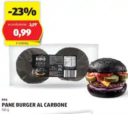ALDI Bbq pane burger al carbone offerta
