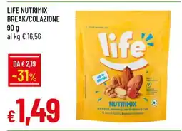 Famila LIFE NUTRIMIX BREAK/COLAZIONE offerta