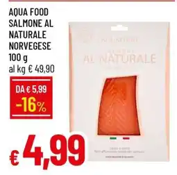 Famila Aqua Food Salmone al Naturale Norvegese offerta