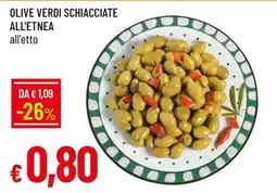 Famila OLIVE VERDI SCHIACCIATE ALL'ETNEA offerta