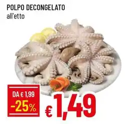 Famila Polpo Decongelato offerta