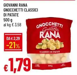 Famila GIOVANNI RANA GNOCCHETTI CLASSICI DI PATATE offerta