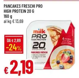 Famila PANCAKES FRESCHI PRO HIGH PROTEIN 20 G offerta