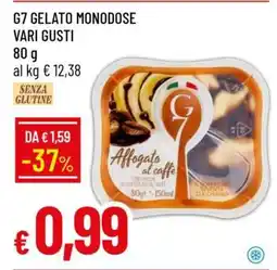 Famila G7 GELATO MONODOSE VARI GUSTI offerta