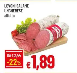 Famila LEVONI Salame Ungherese offerta