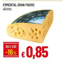 Famila Emmental Gran Pavois offerta
