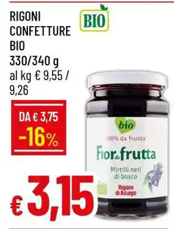 Famila RIGONI CONFETTURE BIO offerta