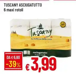 Famila TUSCANY ASCIUGATUTTO offerta