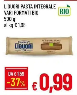 Famila Liguori Pasta Integrale Vari Formati Bio offerta