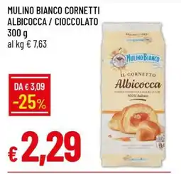 Famila MULINO BIANCO cornetti albicocca, cioccolato offerta