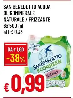 Famila SAN BENEDETTO ACQUA OLIGOMINERALE NATURALE / FRIZZANTE offerta