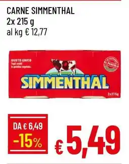 Famila CARNE SIMMENTHAL offerta