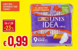 Famila LINES IDEA ASSORBENTI VARI FORMATI offerta