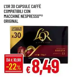 Famila L'OR 30 Capsule Caffè offerta