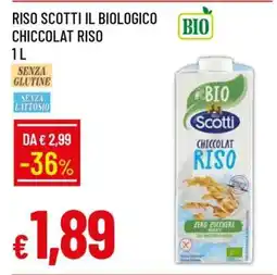 Famila RISO SCOTTI IL BIOLOGICO CHICCOLAT RISO offerta