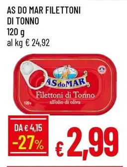 Famila AS DO MAR FILETTONI DI TONNO offerta
