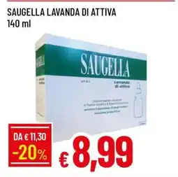 Famila SAUGELLA LAVANDA DI ATTIVA offerta