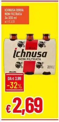 Famila ICHNUSA BIRRA NON FILTRATA offerta