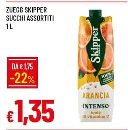 Famila Zuegg Skipper Succhi Assortiti offerta
