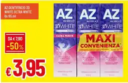 Famila AZ DENTIFRICIO 3D WHITE ULTRA WHITE 6x 65 ml offerta