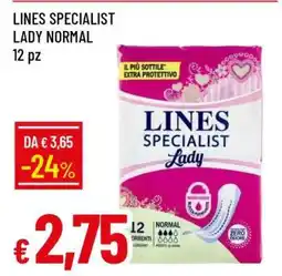 Famila LINES SPECIALIST LADY NORMAL offerta